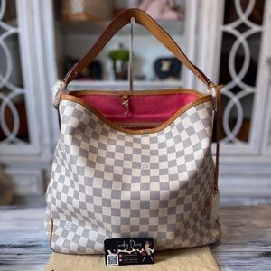 ‼️SOLD‼️Delightful MM Damier Azur Pivoine (New Model)